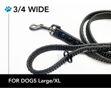 Load image into Gallery viewer, &quot;Get a Grip&quot; DAE Lead Leash WIDE (Large/XL Dogs)